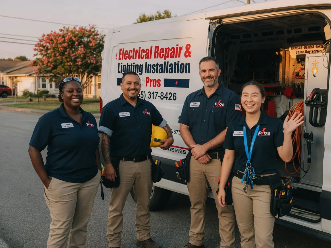 Licensed Electrician company in Lazbuddie, TX